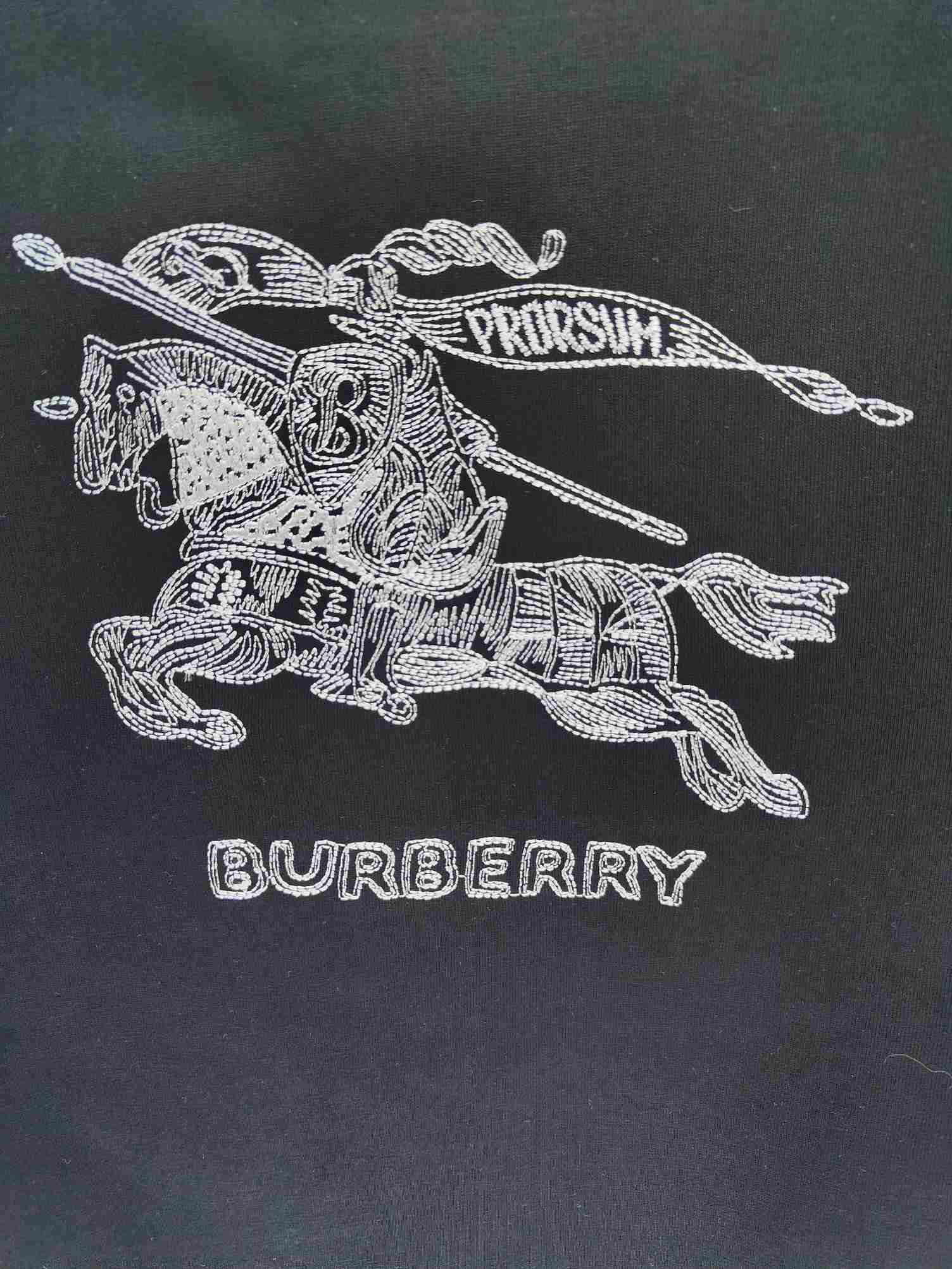 Burberry Embroidered Logo T-Shirt
