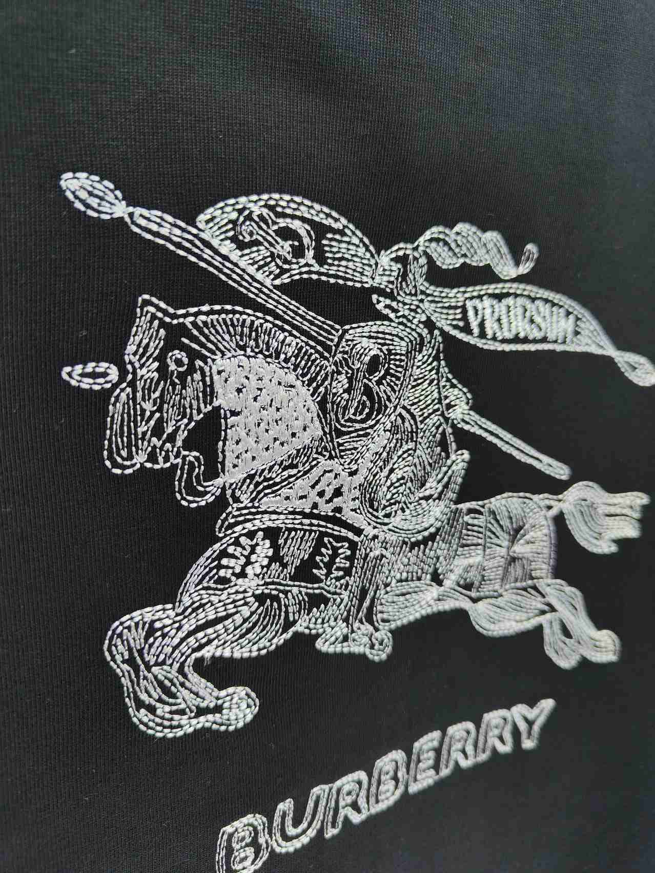 Burberry Embroidered Logo T-Shirt