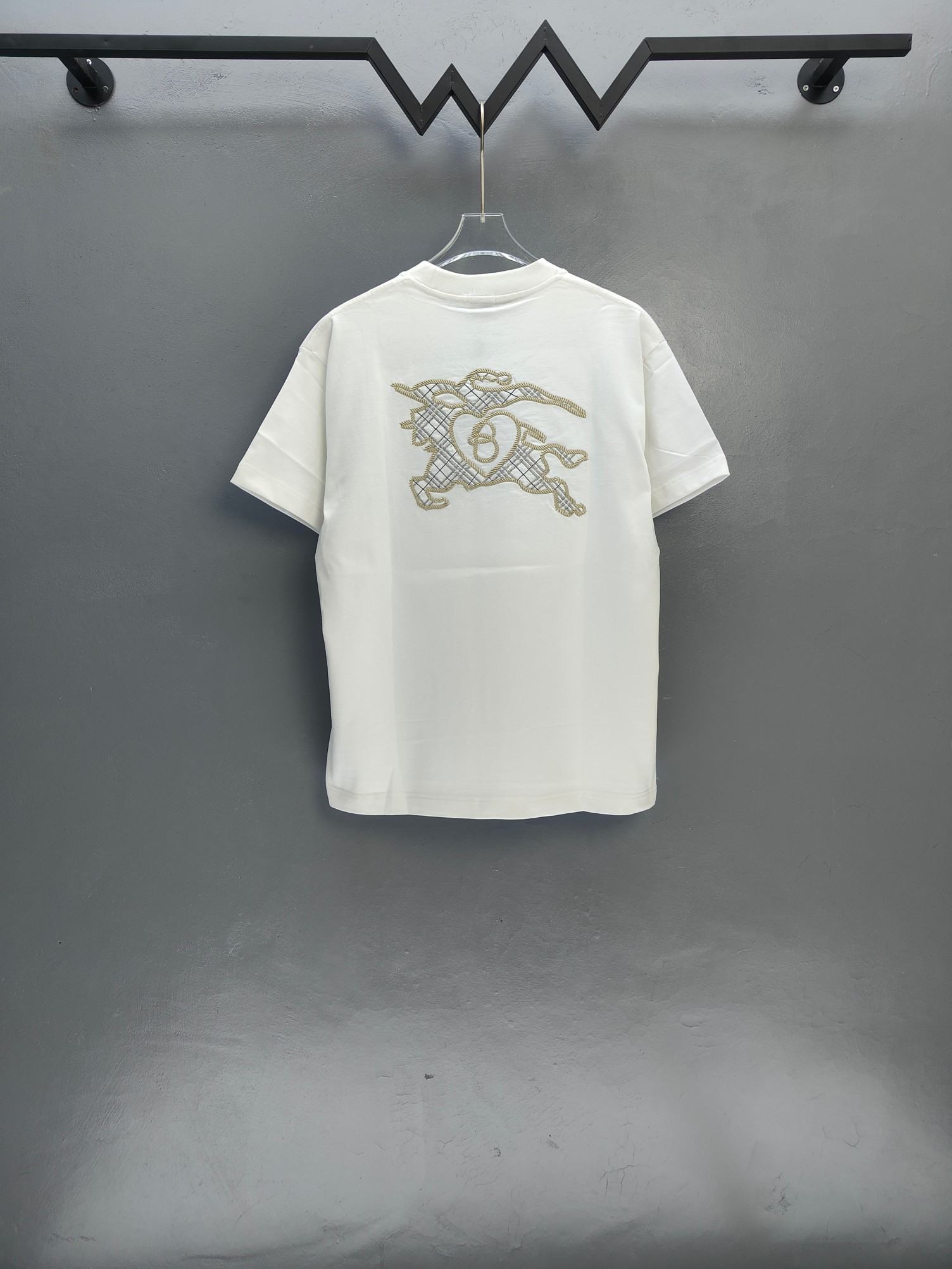 Burberry Embroidered Logo T-Shirt