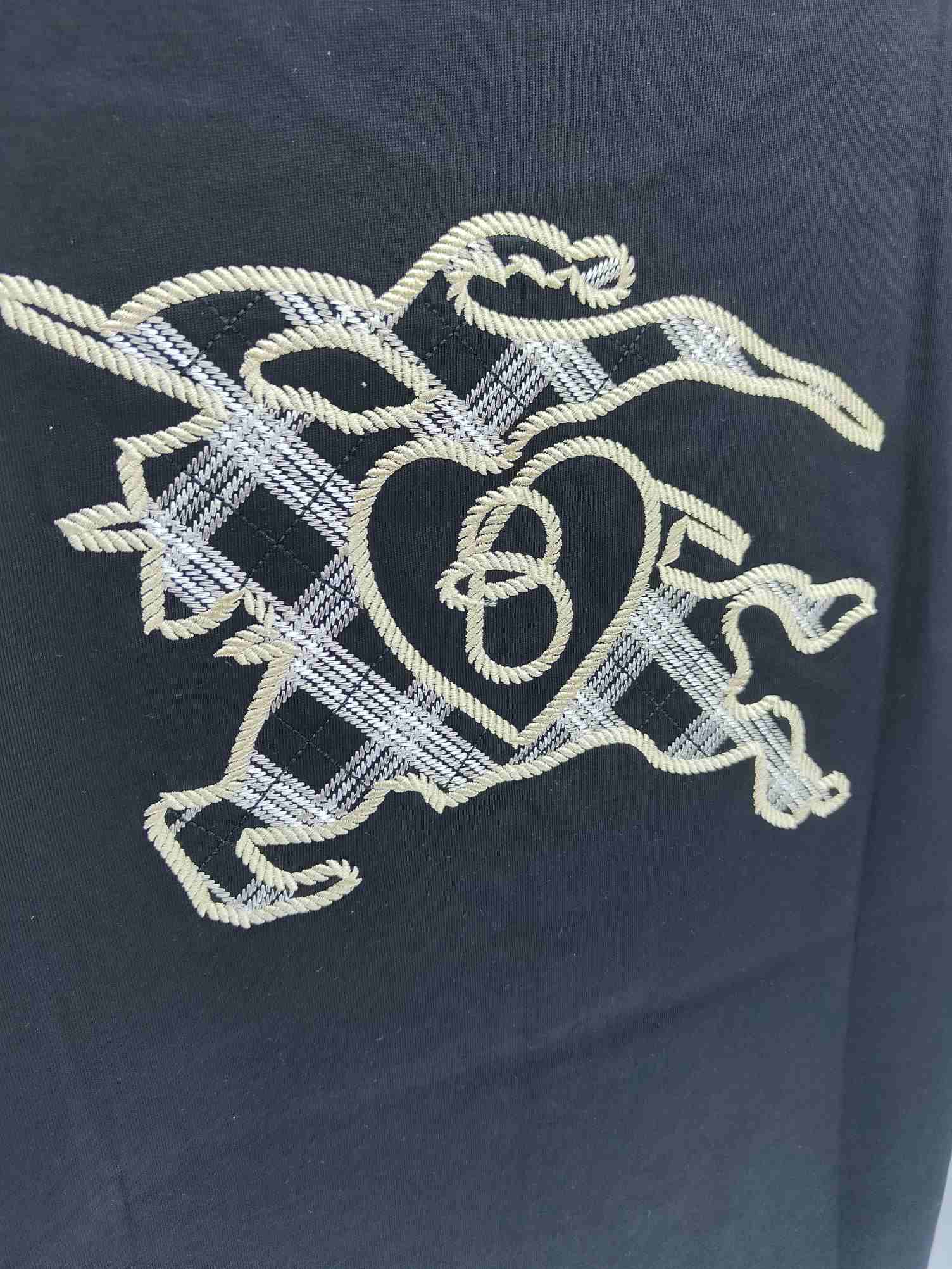 Burberry Embroidered Logo T-Shirt