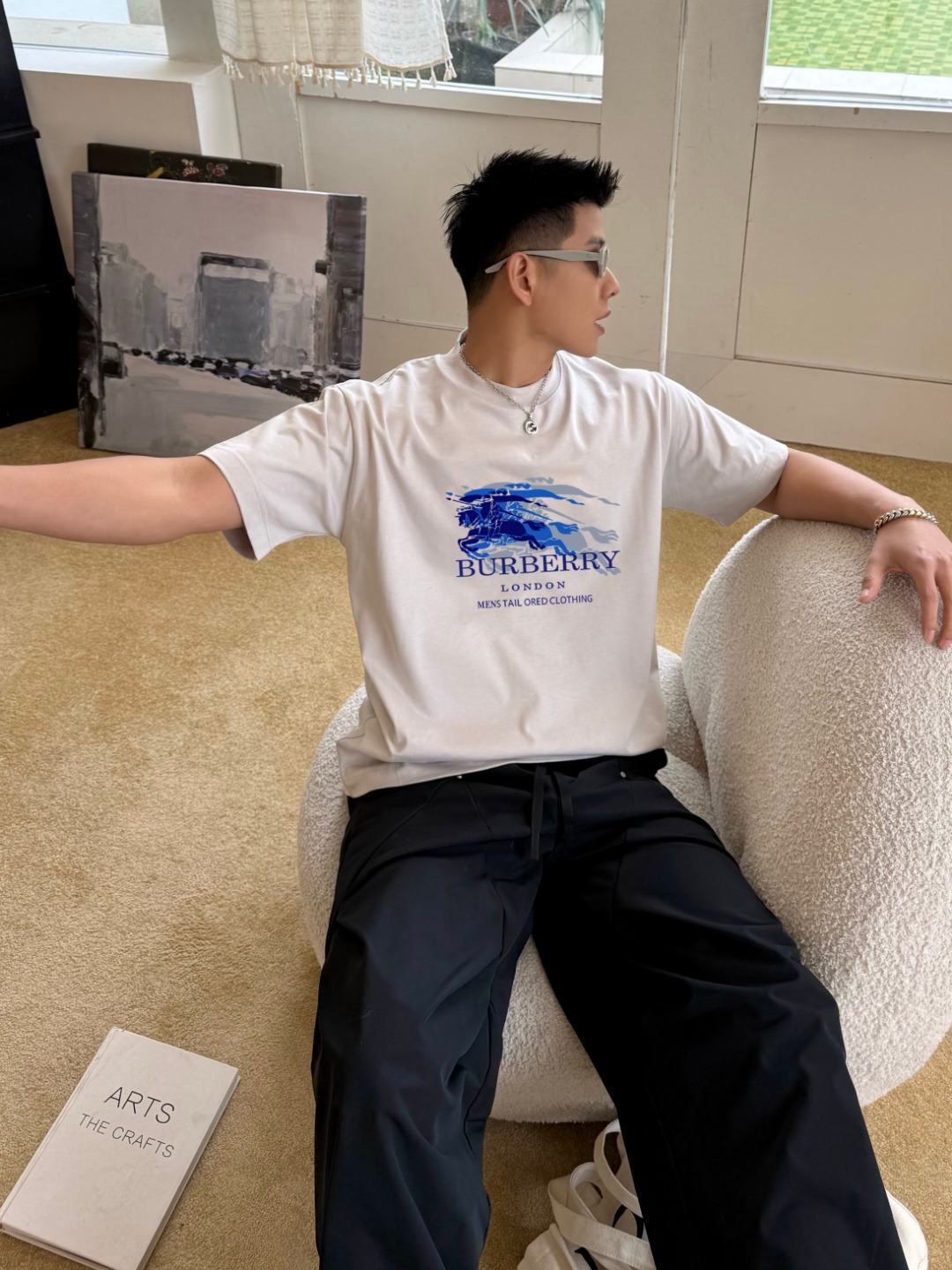 Burberry Logo Graphic T-Shirt