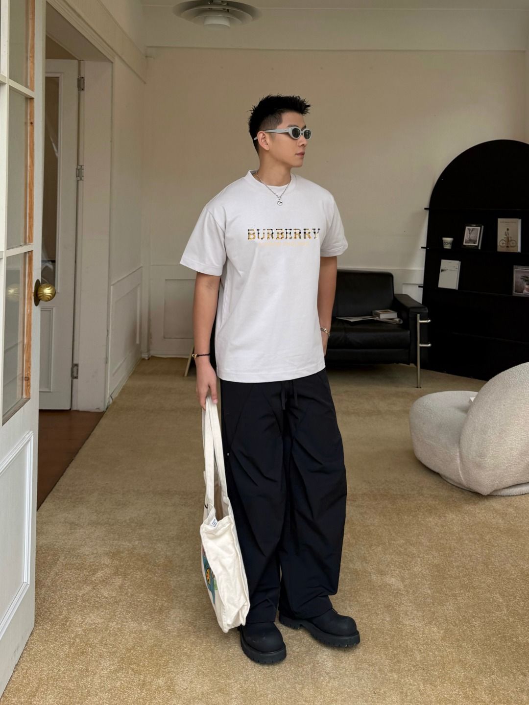 Burberry Logo Graphic T-Shirt