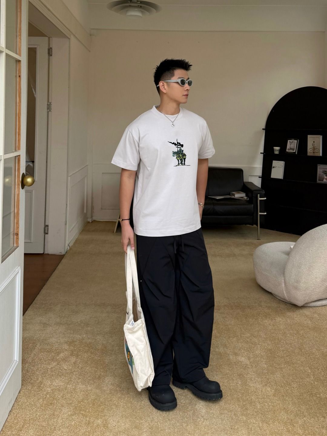 Burberry Logo Graphic T-Shirt