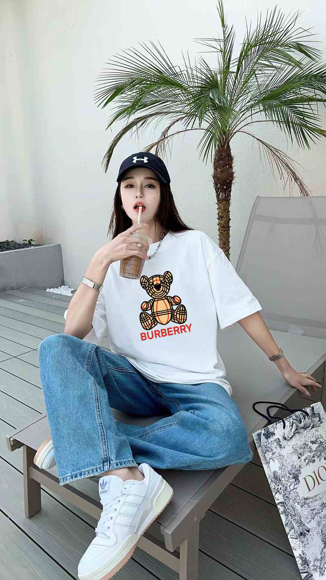 Burberry Logo Graphic T-Shirt