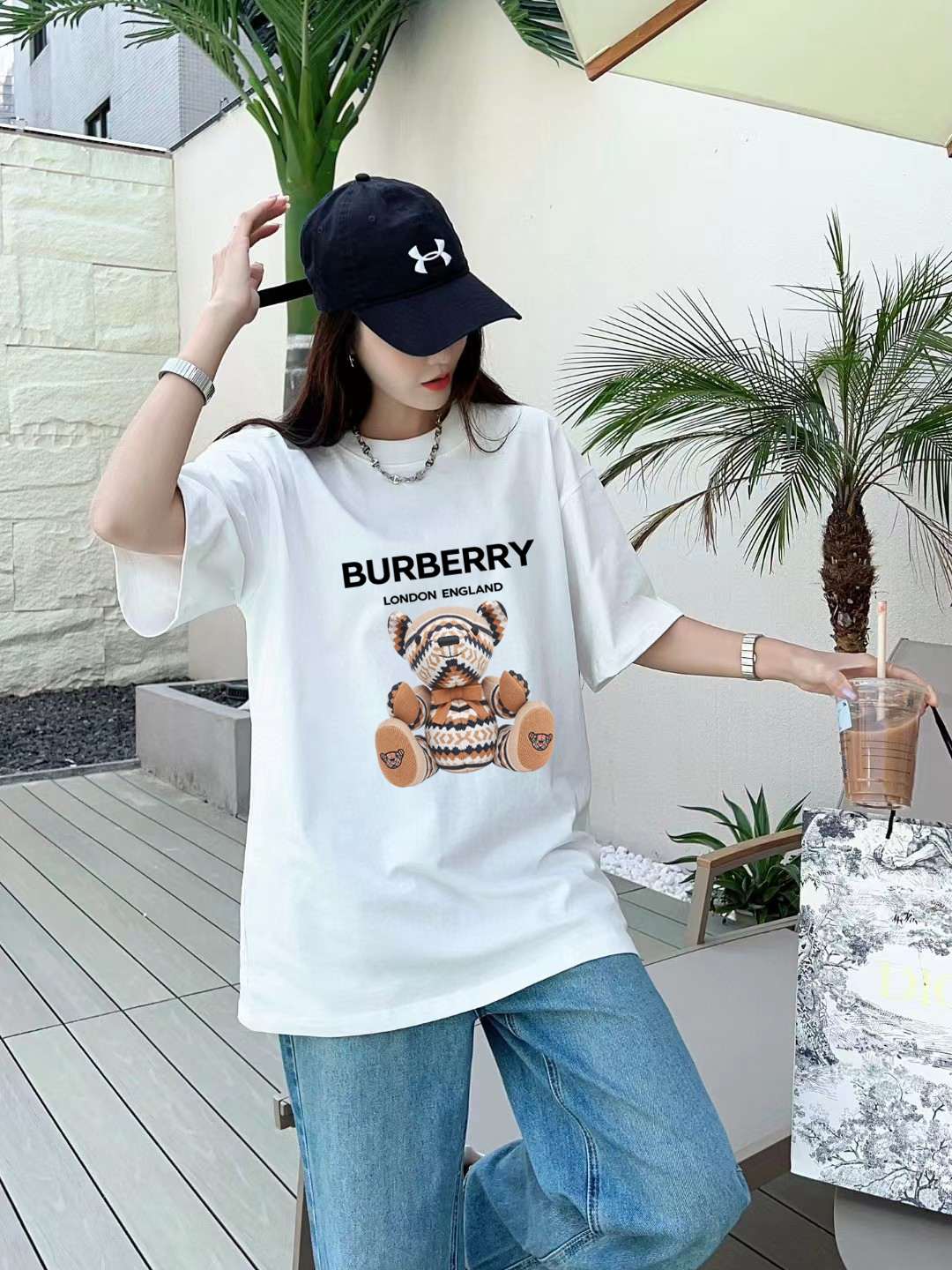 Burberry Logo Graphic T-Shirt