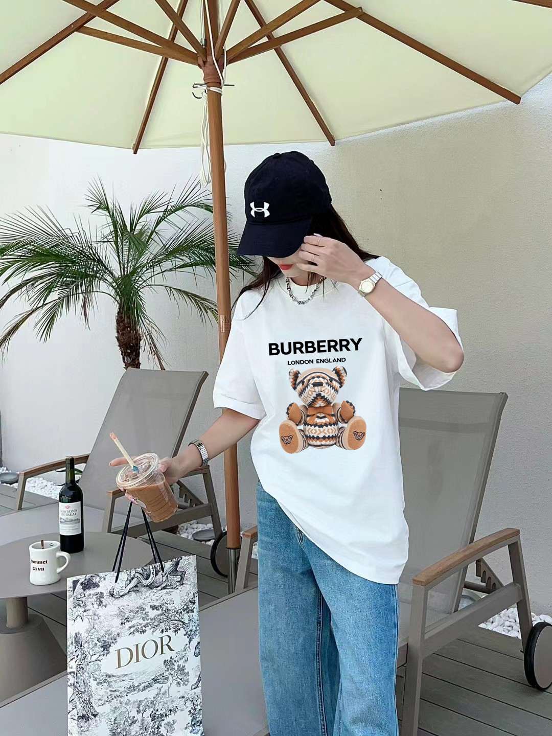Burberry Logo Graphic T-Shirt
