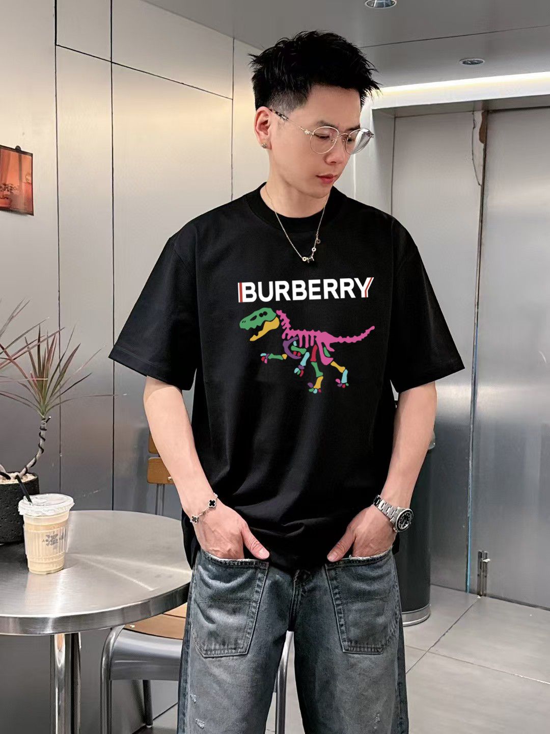 Burberry Logo Graphic T-Shirt