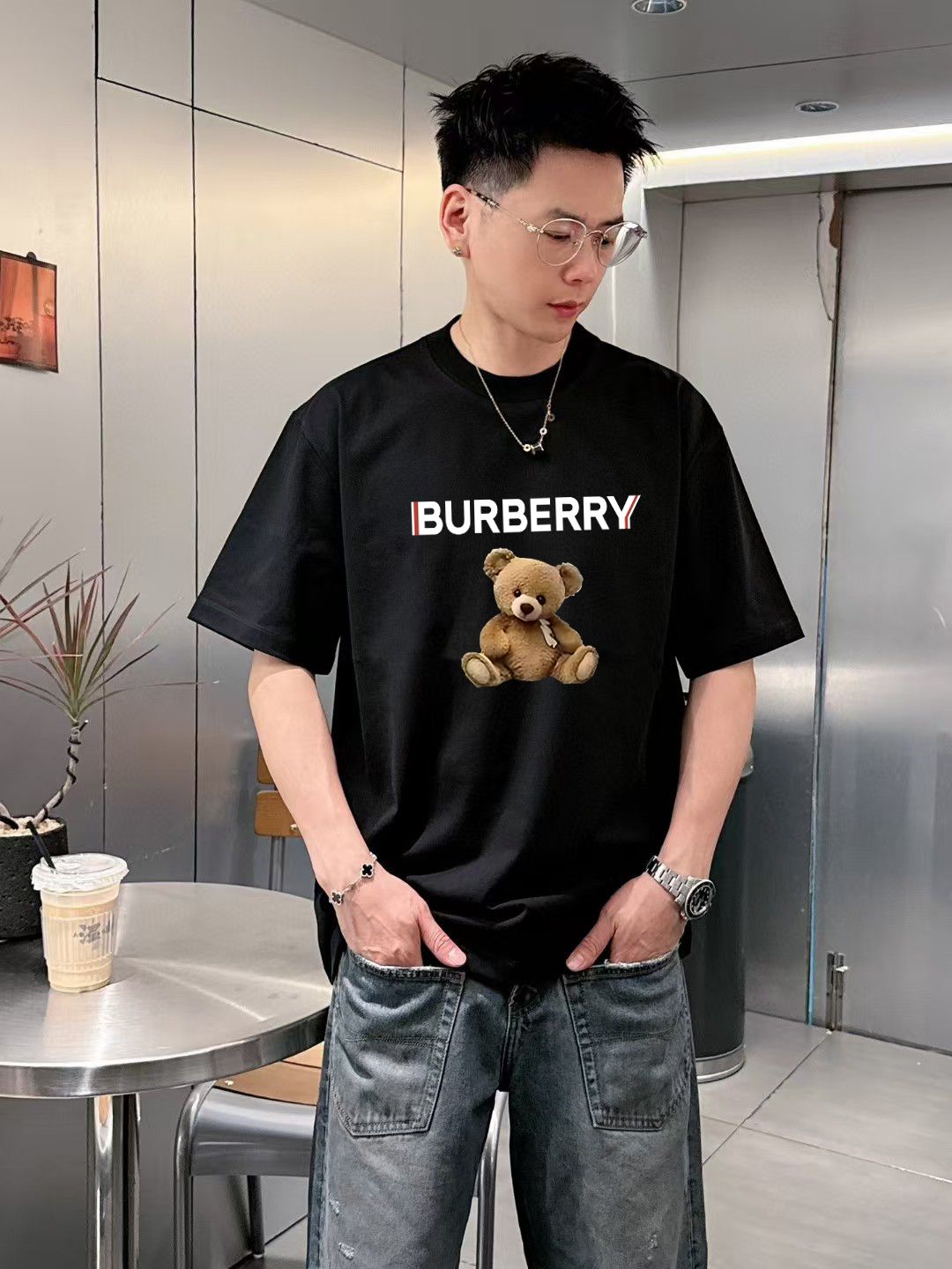 Burberry Logo Graphic T-Shirt