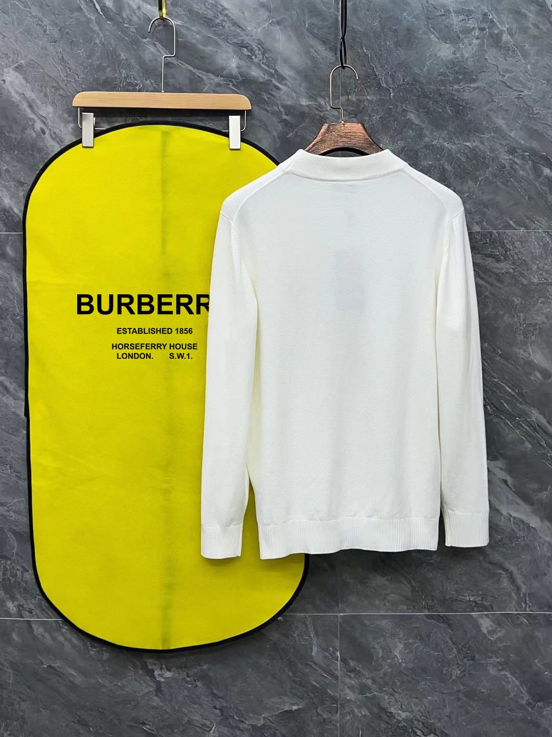 Burberry Logo Wool Sweater