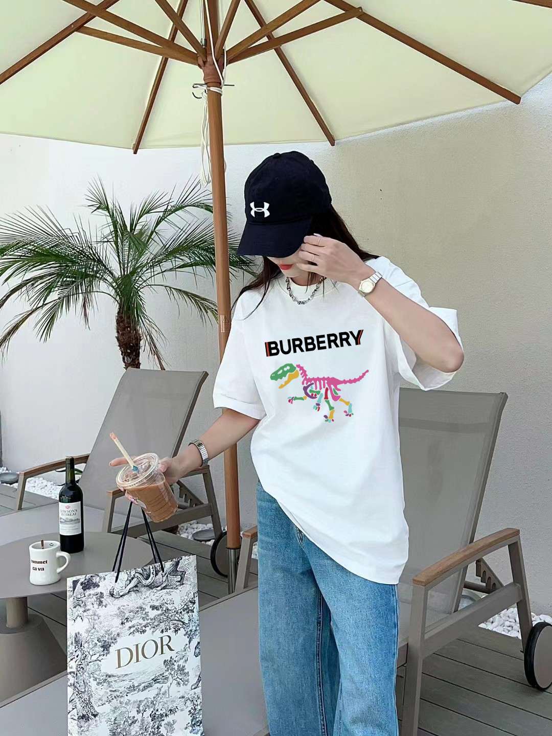 Burberry Logo Graphic T-Shirt