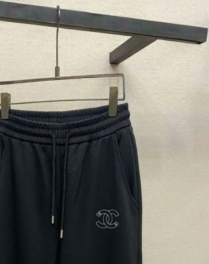 Chanel Embroidered Sweatpants