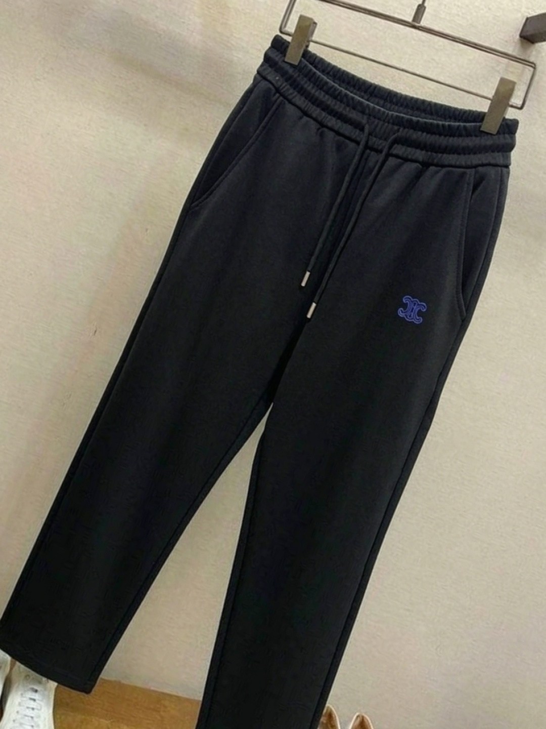Celine Embroidered Sweatpants