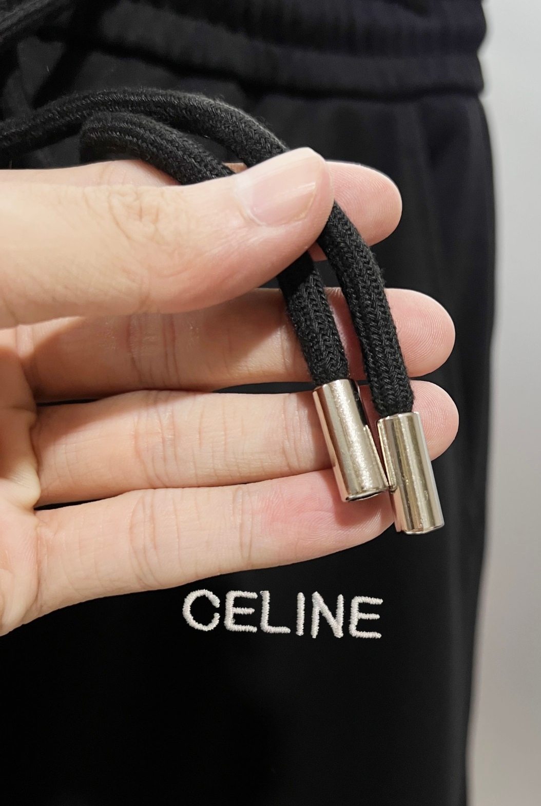 Celine Embroidered Sweatpants