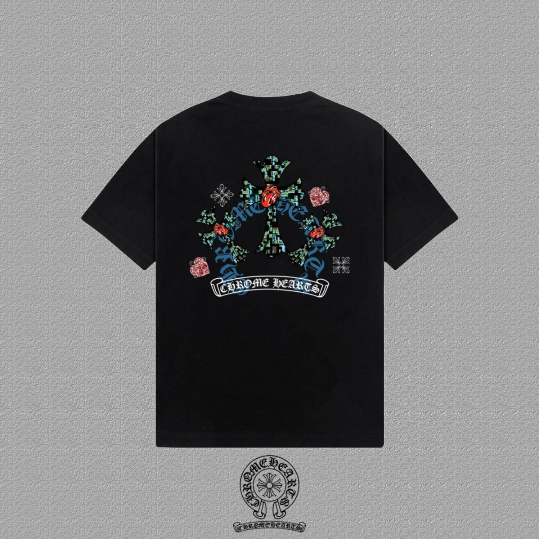 Chrome Hearts Logo Graphic T-Shirt