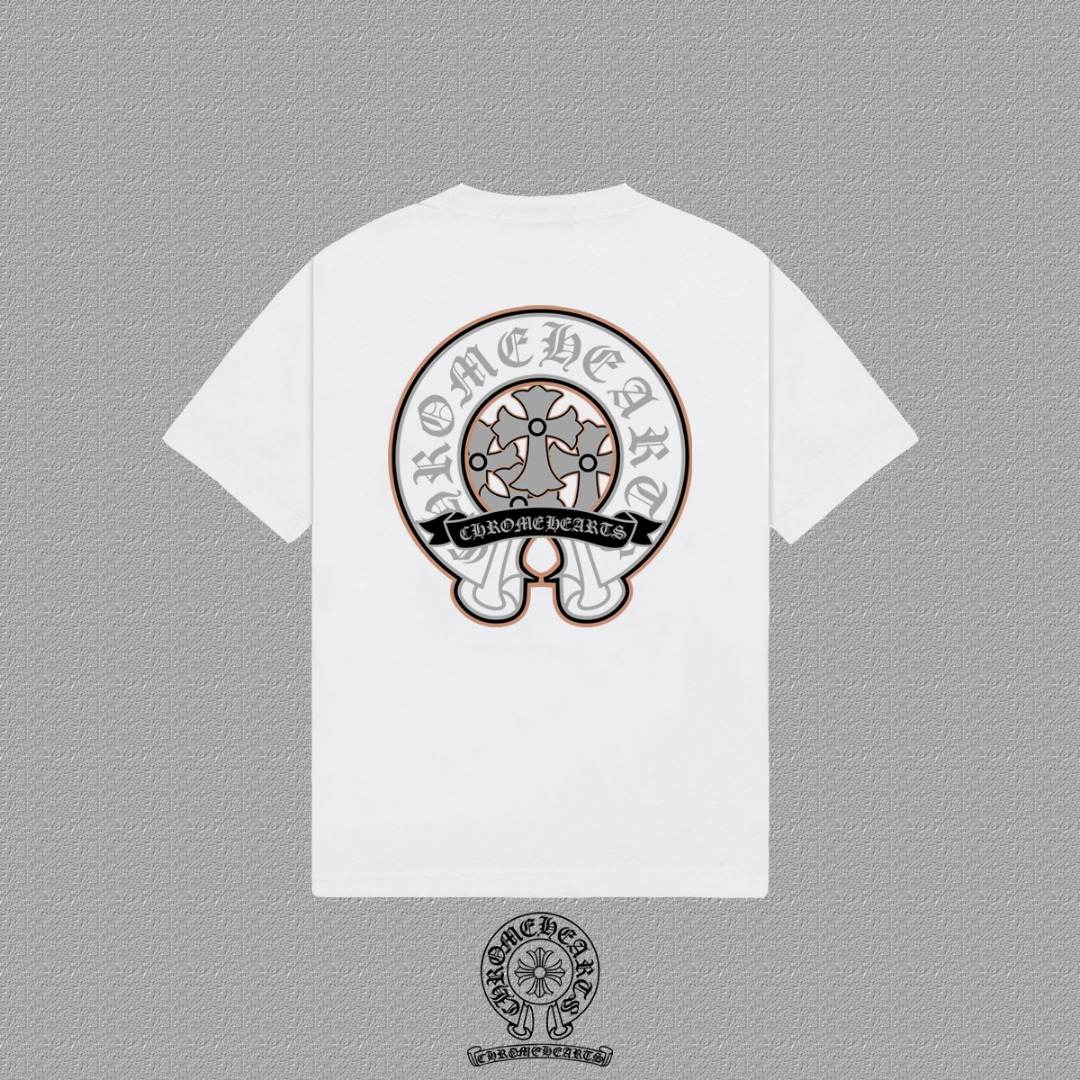 Chrome Hearts Logo Graphic T-Shirt