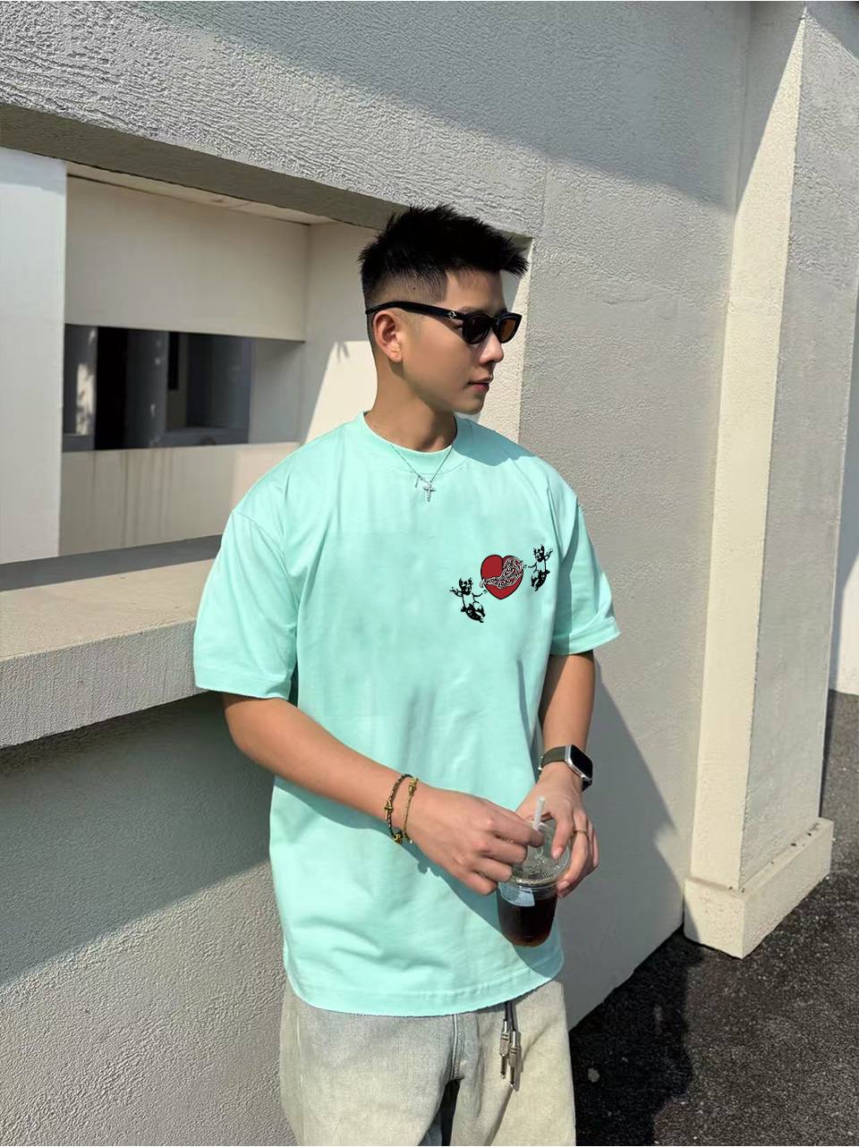 Chrome Hearts Logo Graphic T-Shirt
