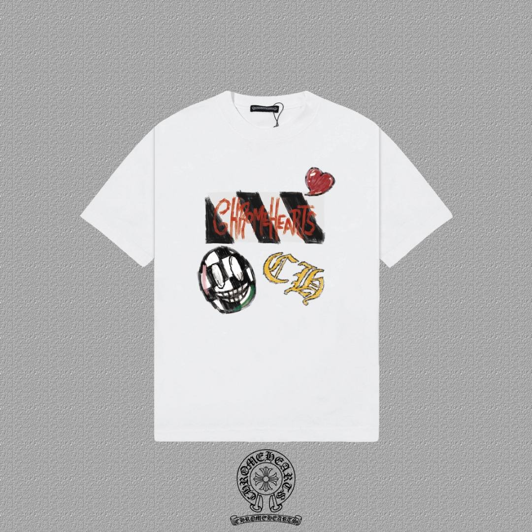 Chrome Hearts Logo Graphic T-Shirt