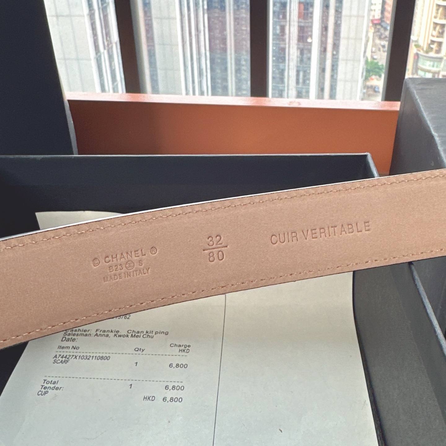 Chanel Belt – 30mm