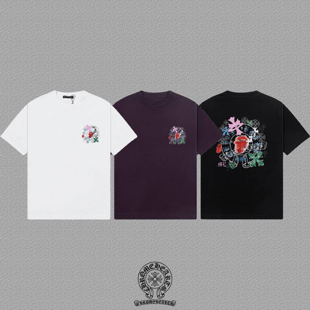 Chrome Hearts Logo Graphic T-Shirt