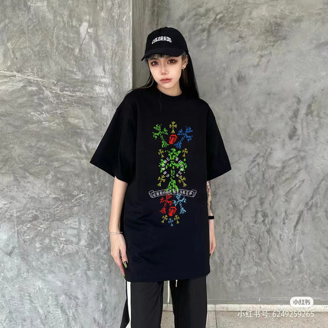 Chrome Hearts Logo Graphic T-Shirt