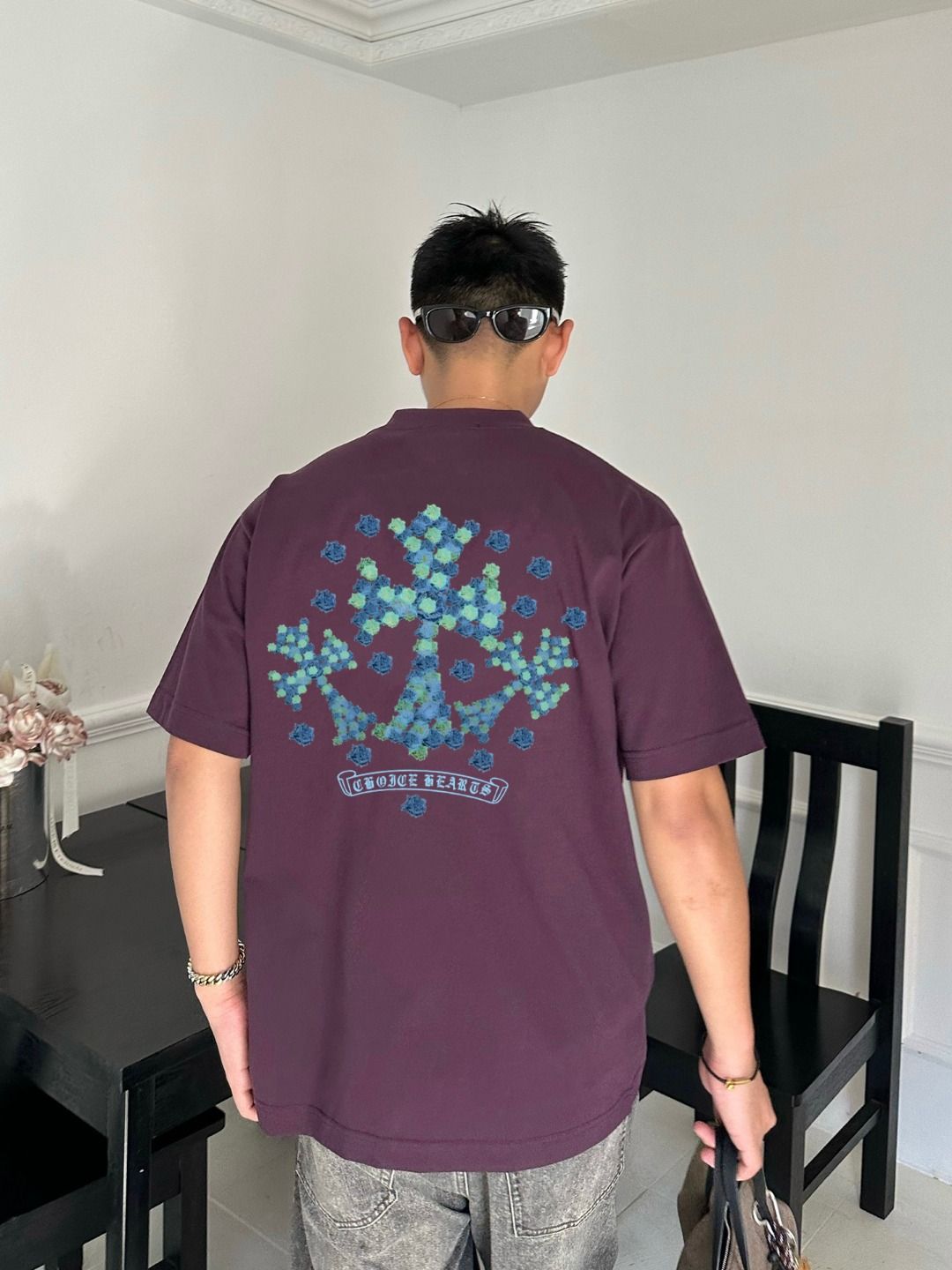 Chrome Hearts Logo Graphic T-Shirt