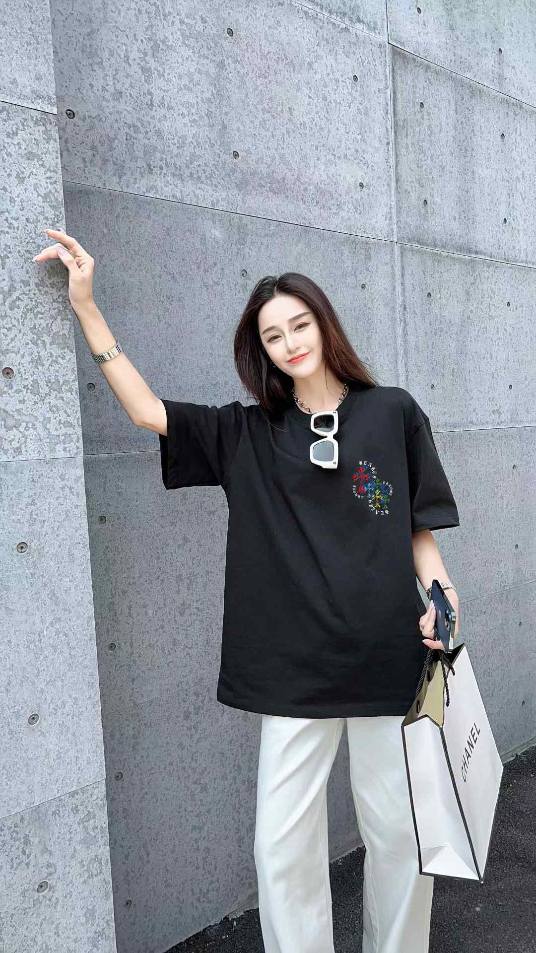 Chrome Hearts Logo Graphic T-Shirt