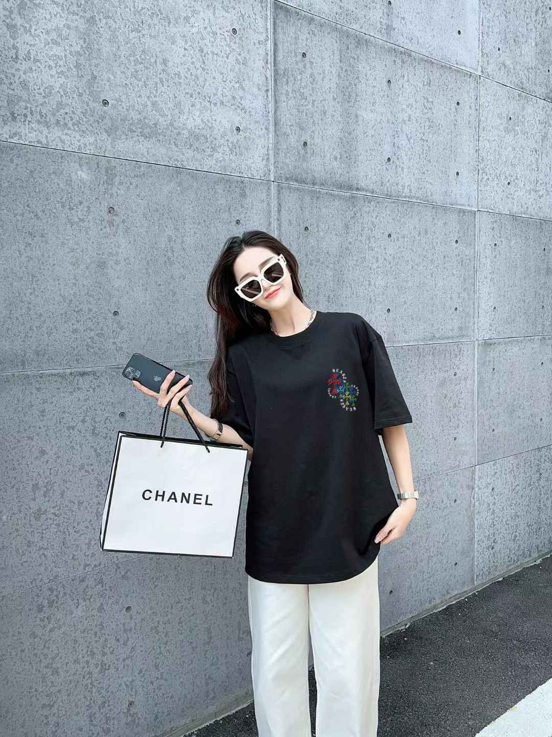 Chrome Hearts Logo Graphic T-Shirt