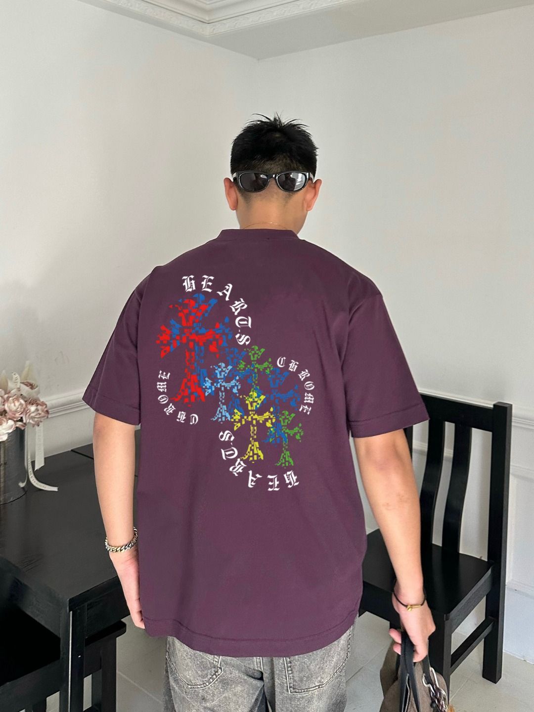 Chrome Hearts Logo Graphic T-Shirt