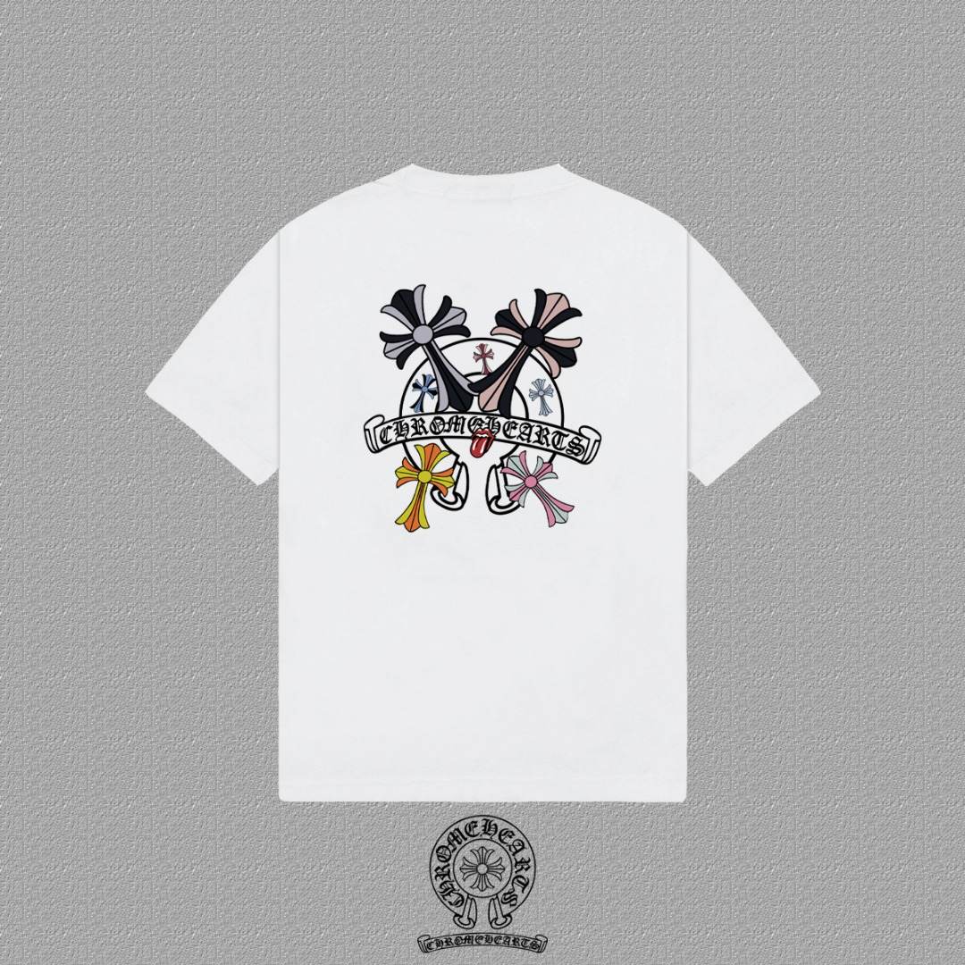 Chrome Hearts Logo Graphic T-Shirt