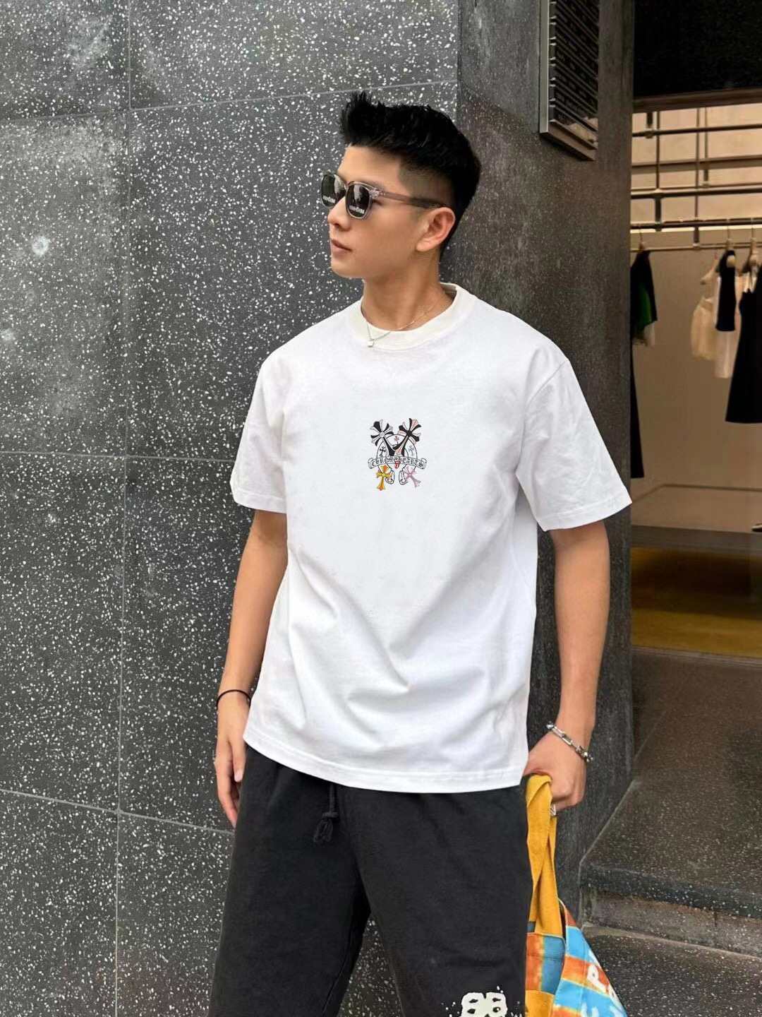 Chrome Hearts Logo Graphic T-Shirt