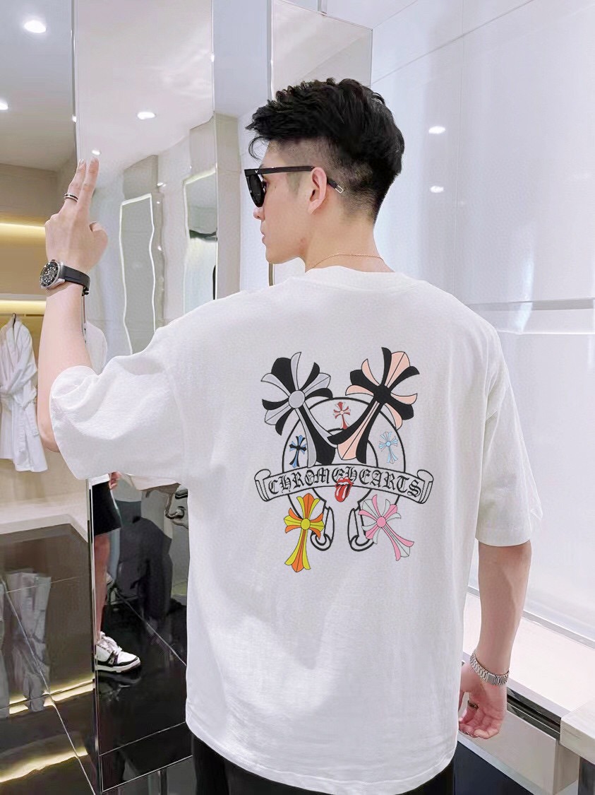 Chrome Hearts Logo Graphic T-Shirt