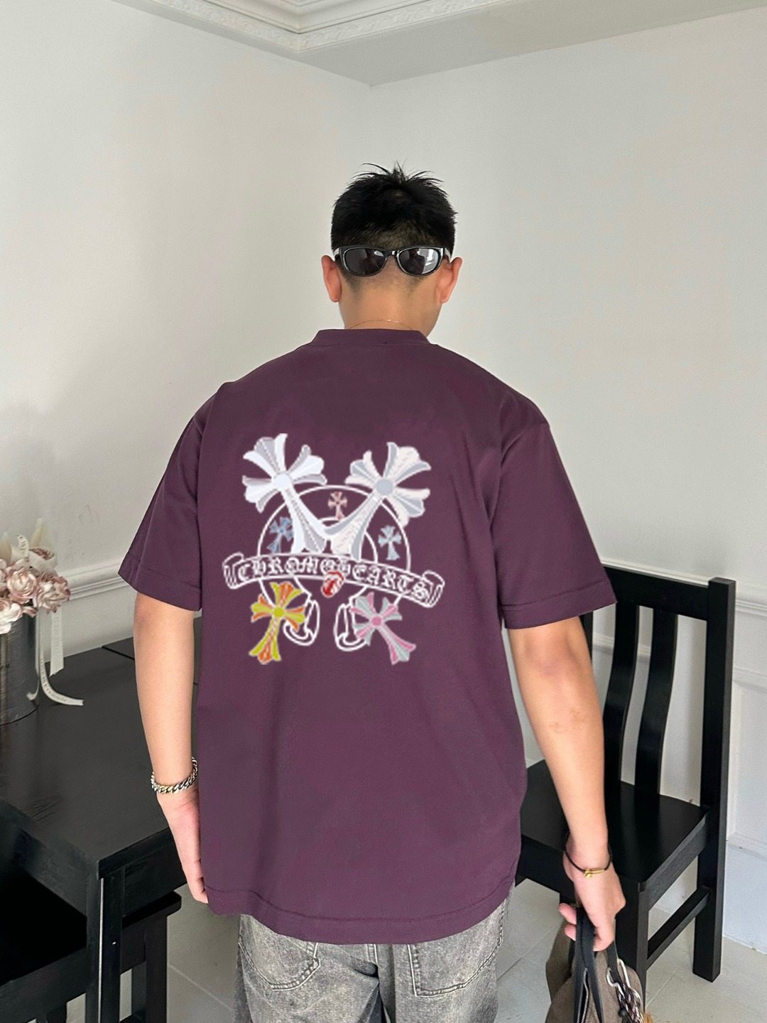 Chrome Hearts Logo Graphic T-Shirt