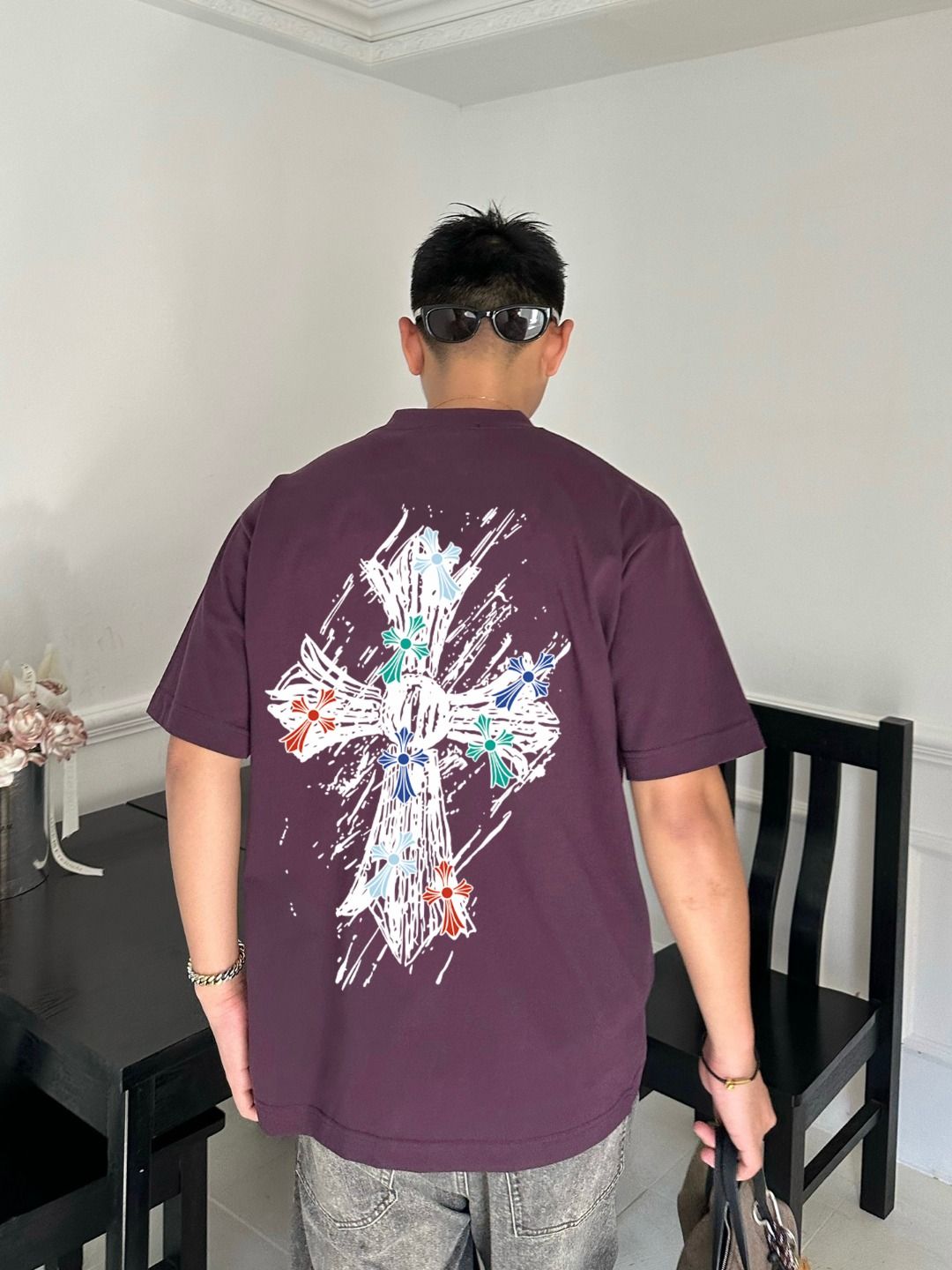 Chrome Hearts Logo Graphic T-Shirt