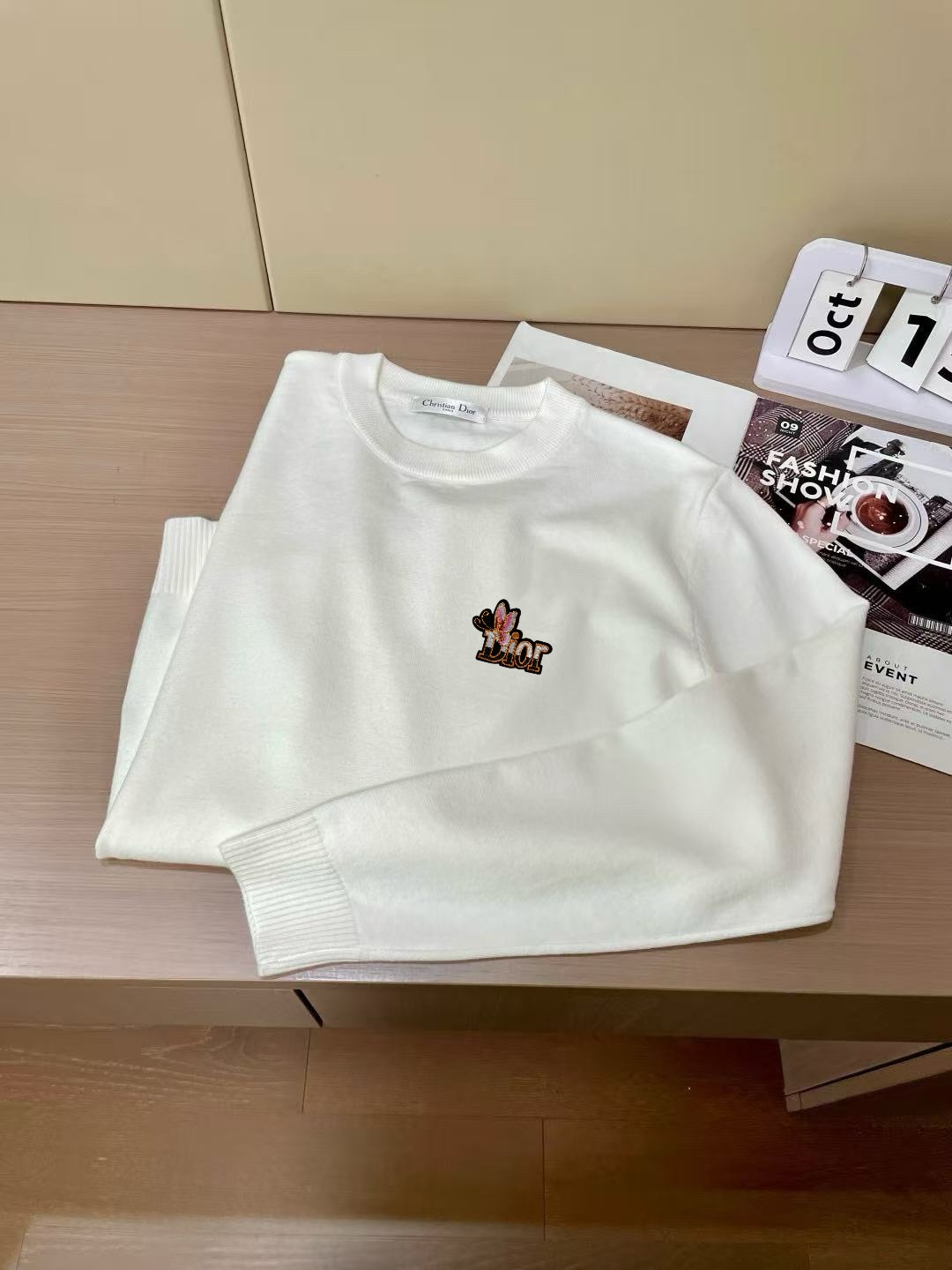Dior Logo Wool Sweater