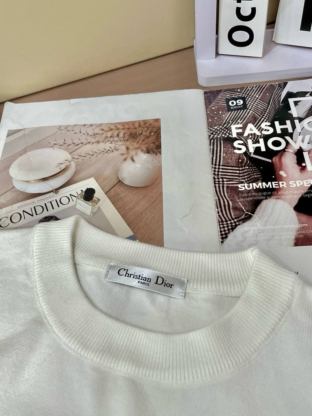 Dior Logo Wool Sweater