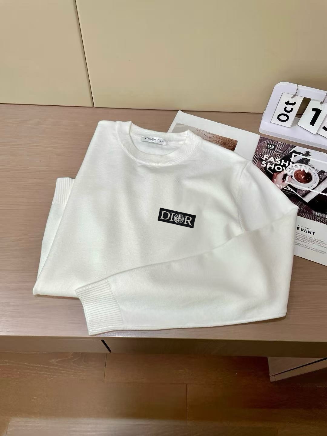 Dior Logo Wool Sweater
