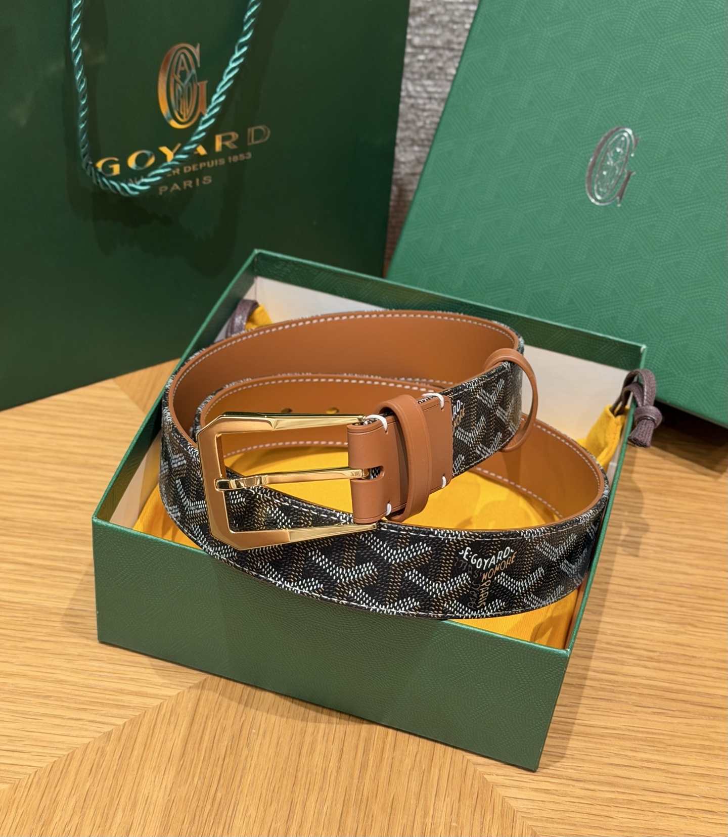 Goyard Belt – 35mm