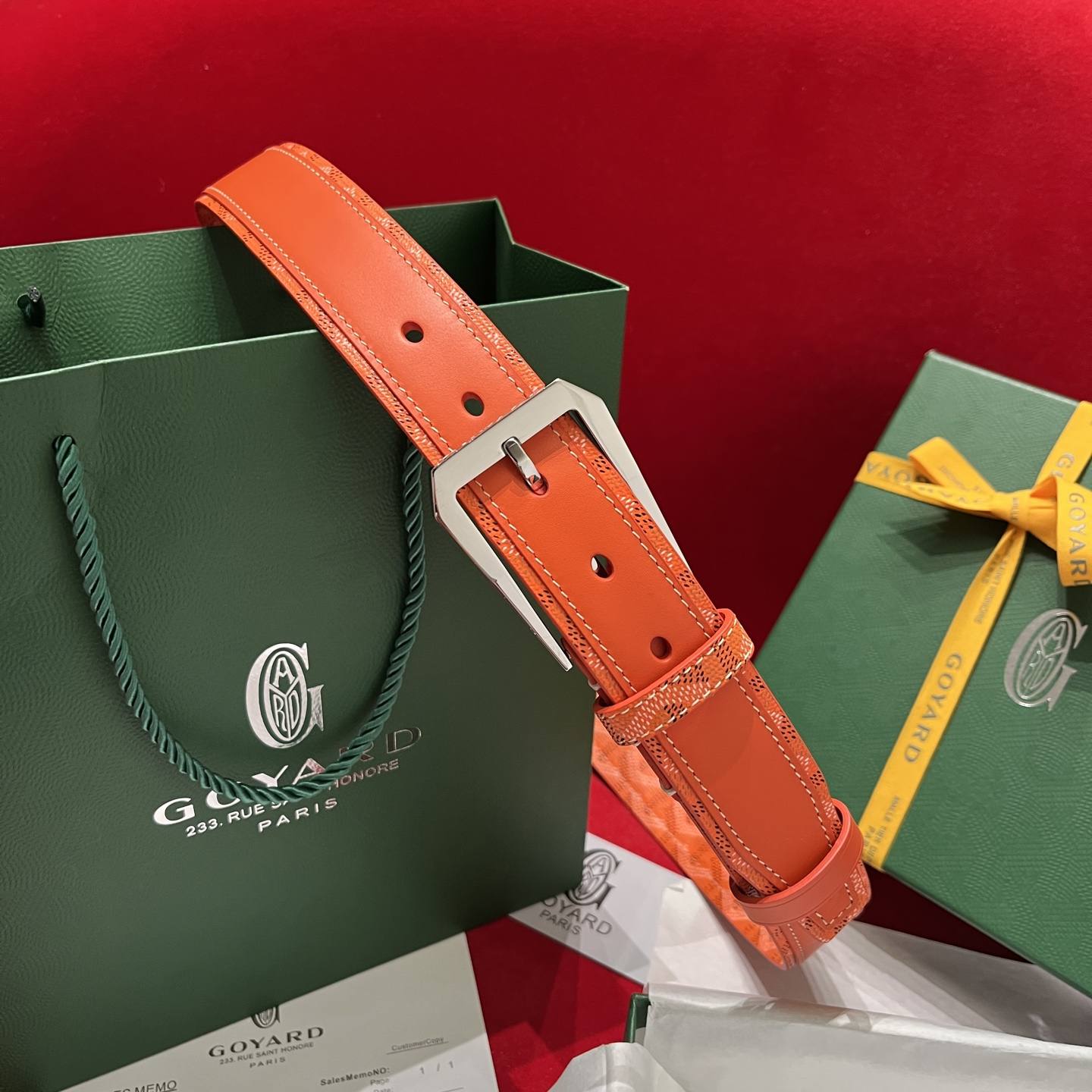 Goyard Belt – 35mm