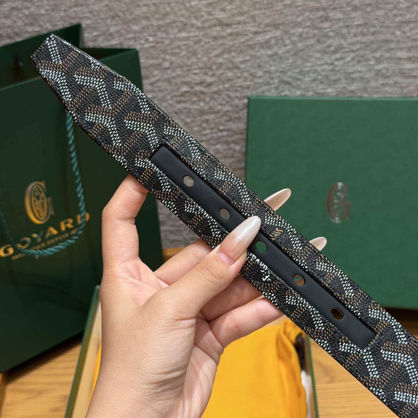 Goyard Belt – 35mm