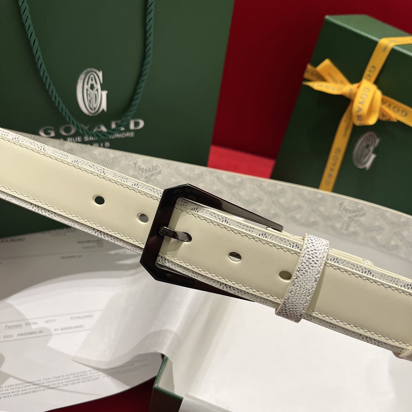 Goyard Belt – 35mm