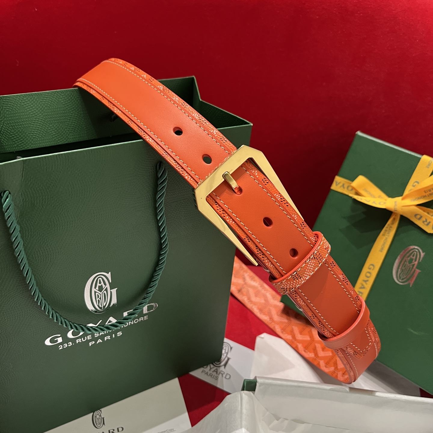 Goyard Belt – 35mm