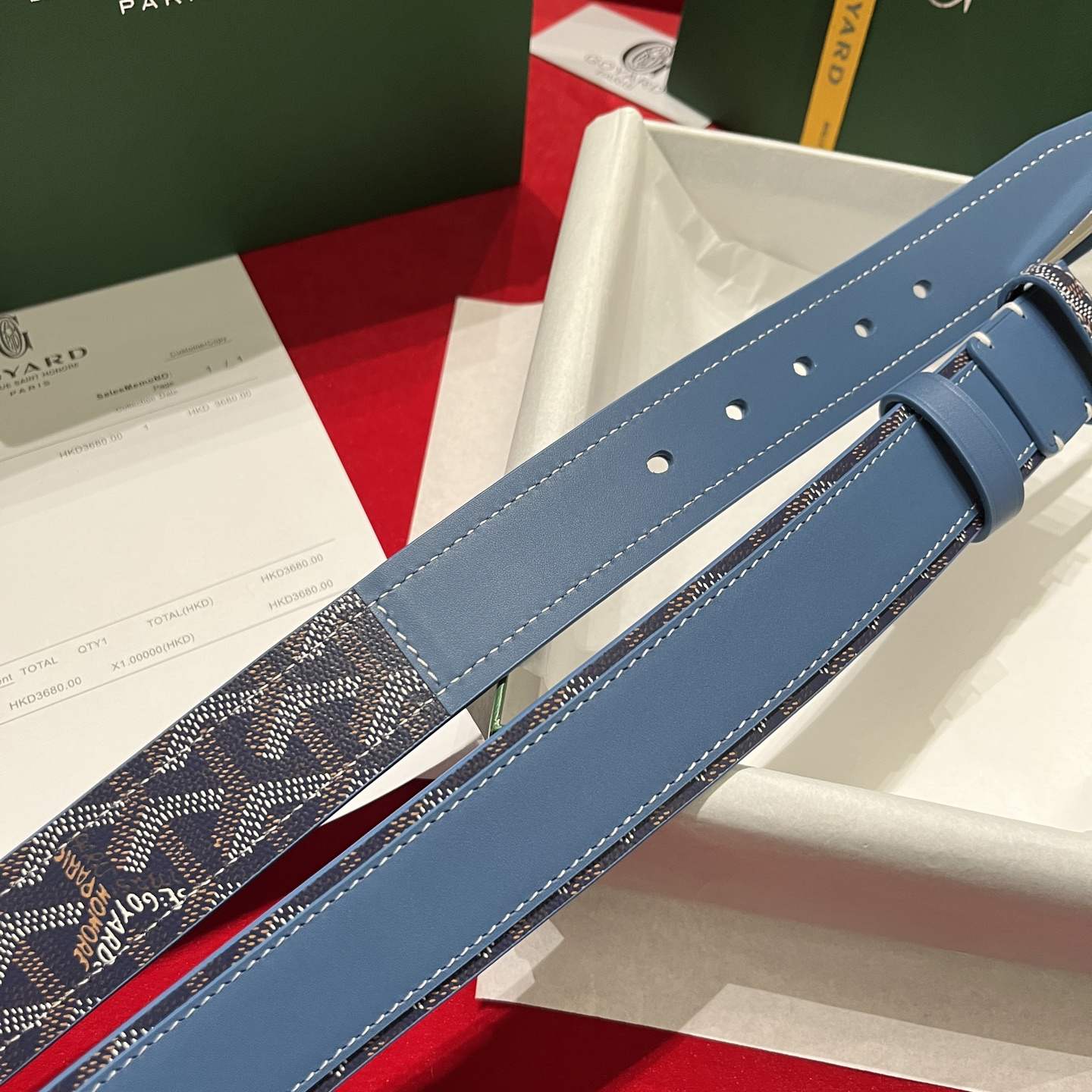 Goyard Belt – 35mm