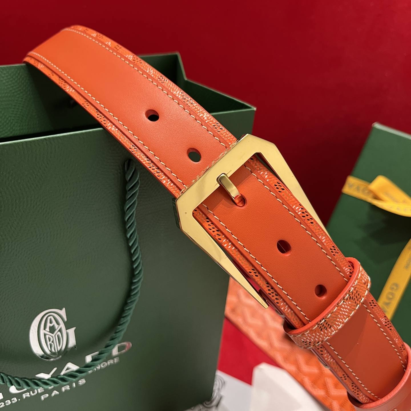 Goyard Belt – 35mm