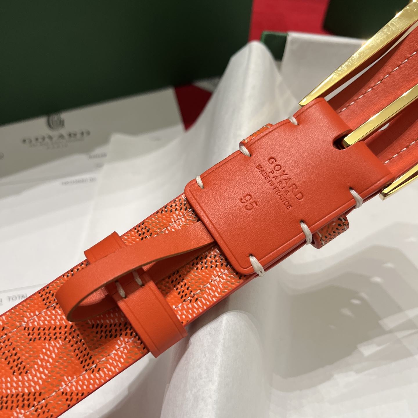 Goyard Belt – 35mm