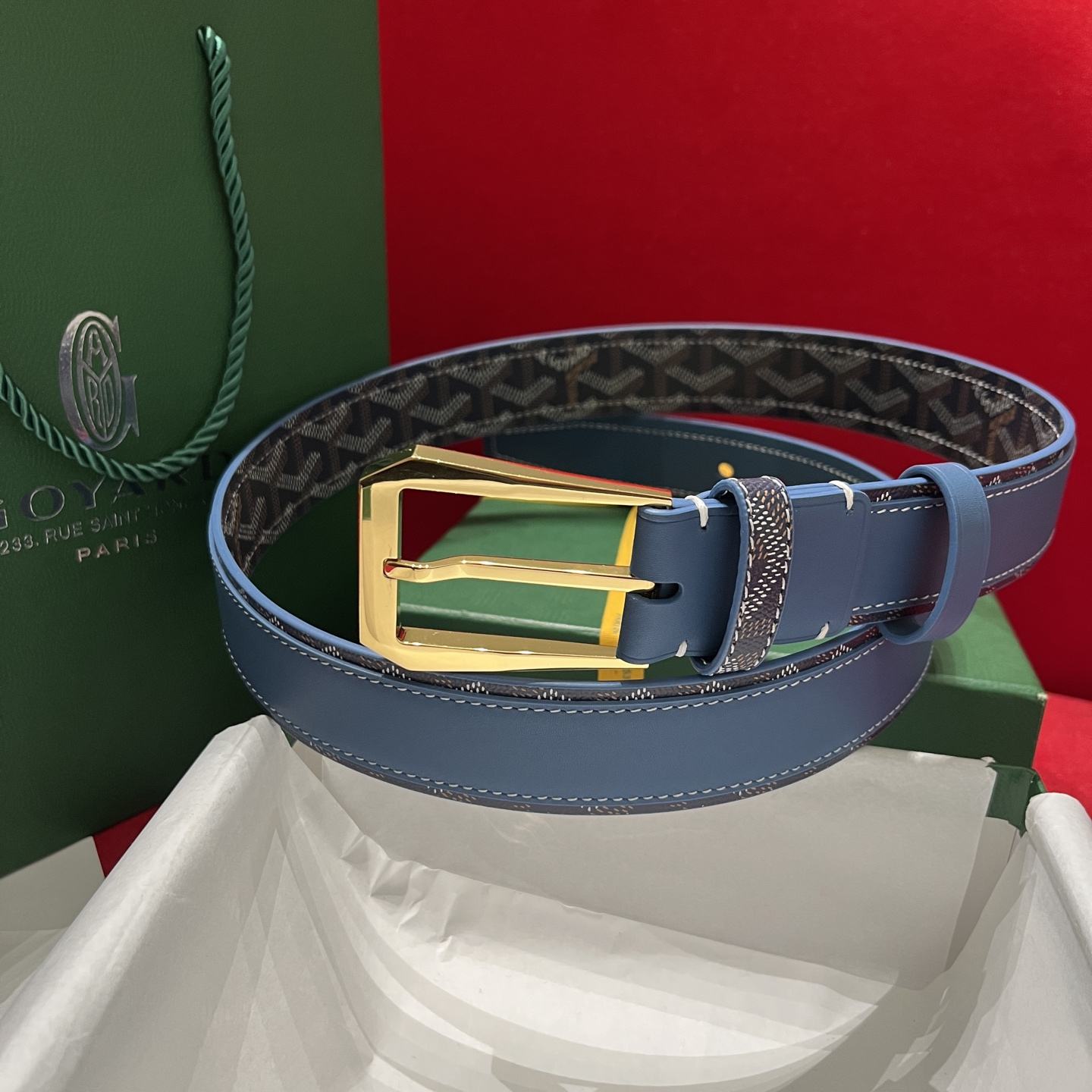 Goyard Belt – 35mm