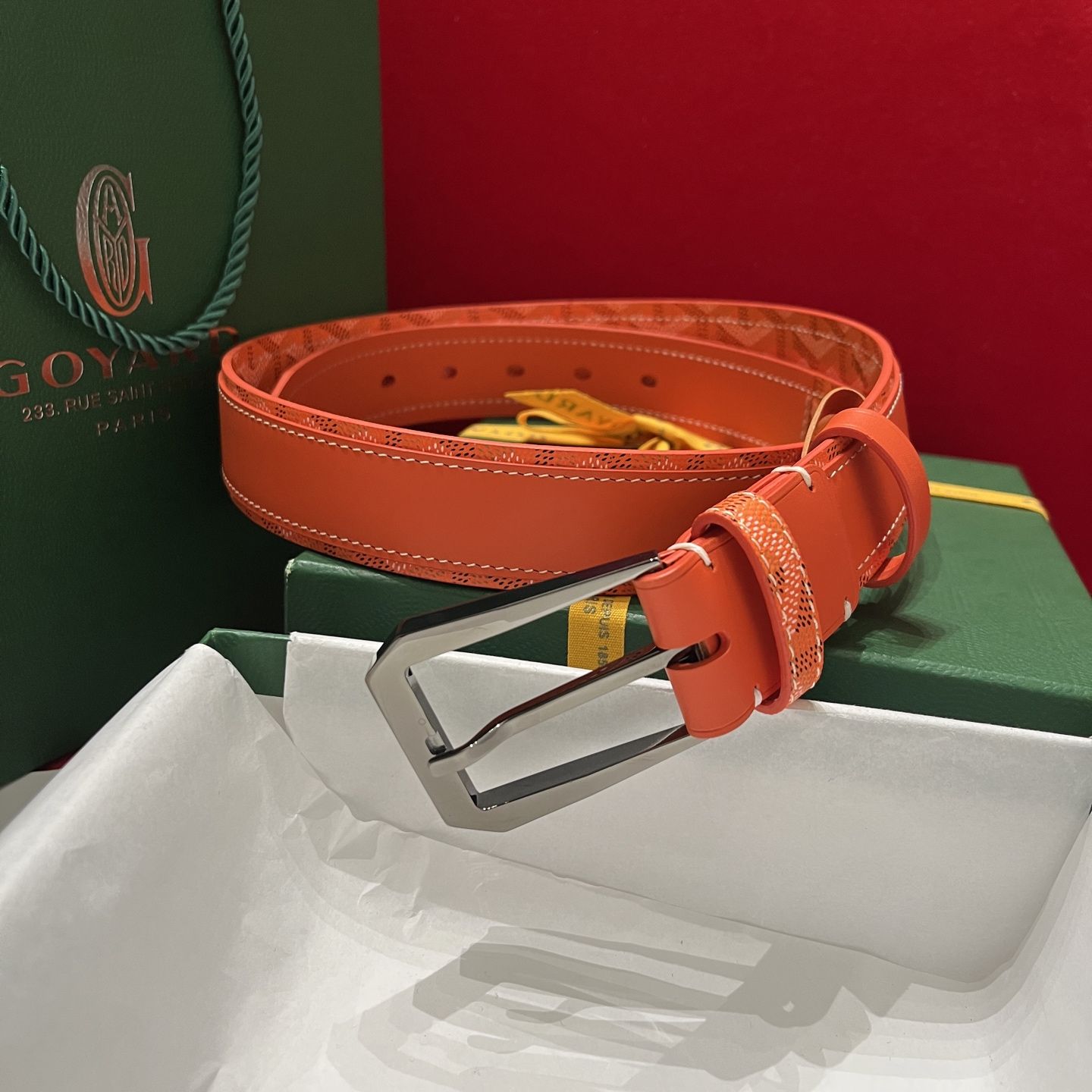Goyard Belt – 35mm