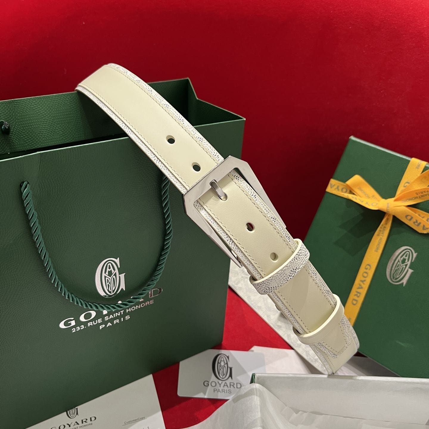 Goyard Belt – 35mm