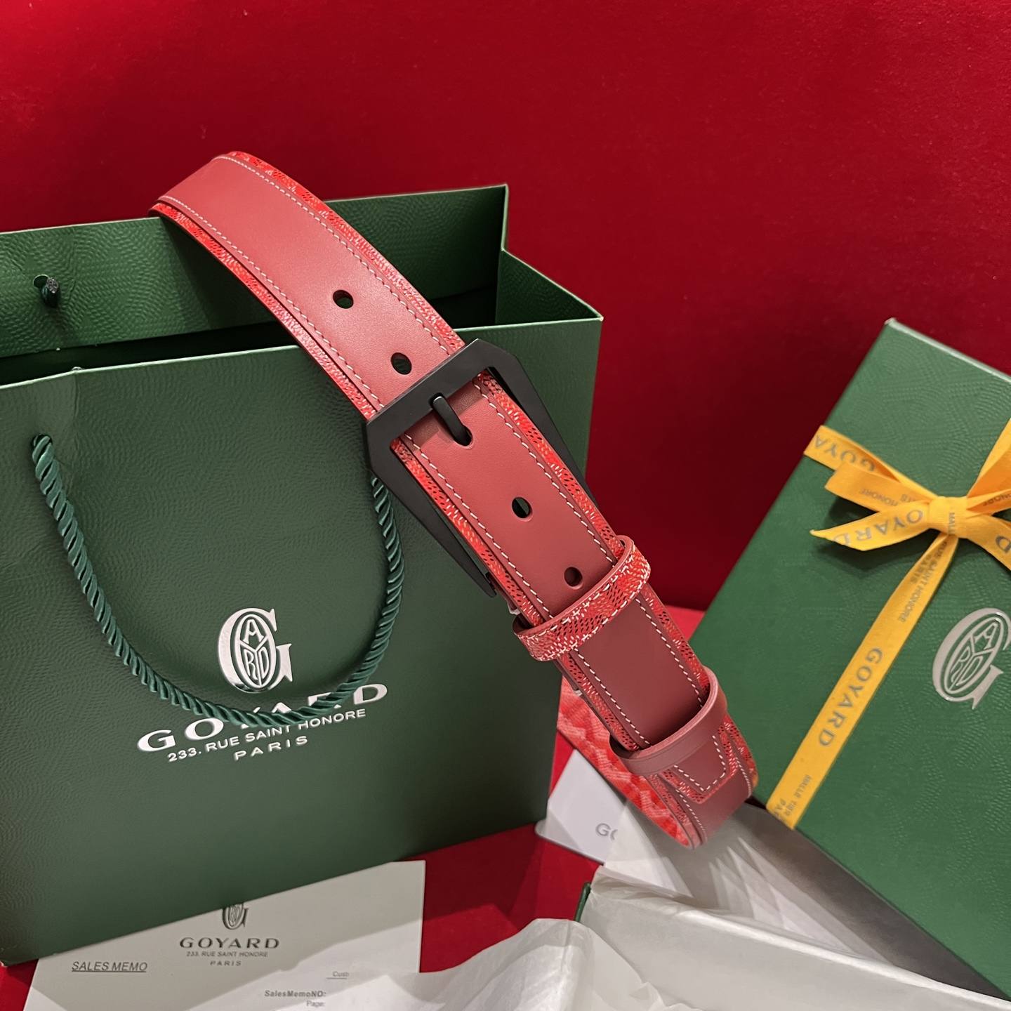 Goyard Belt – 35mm