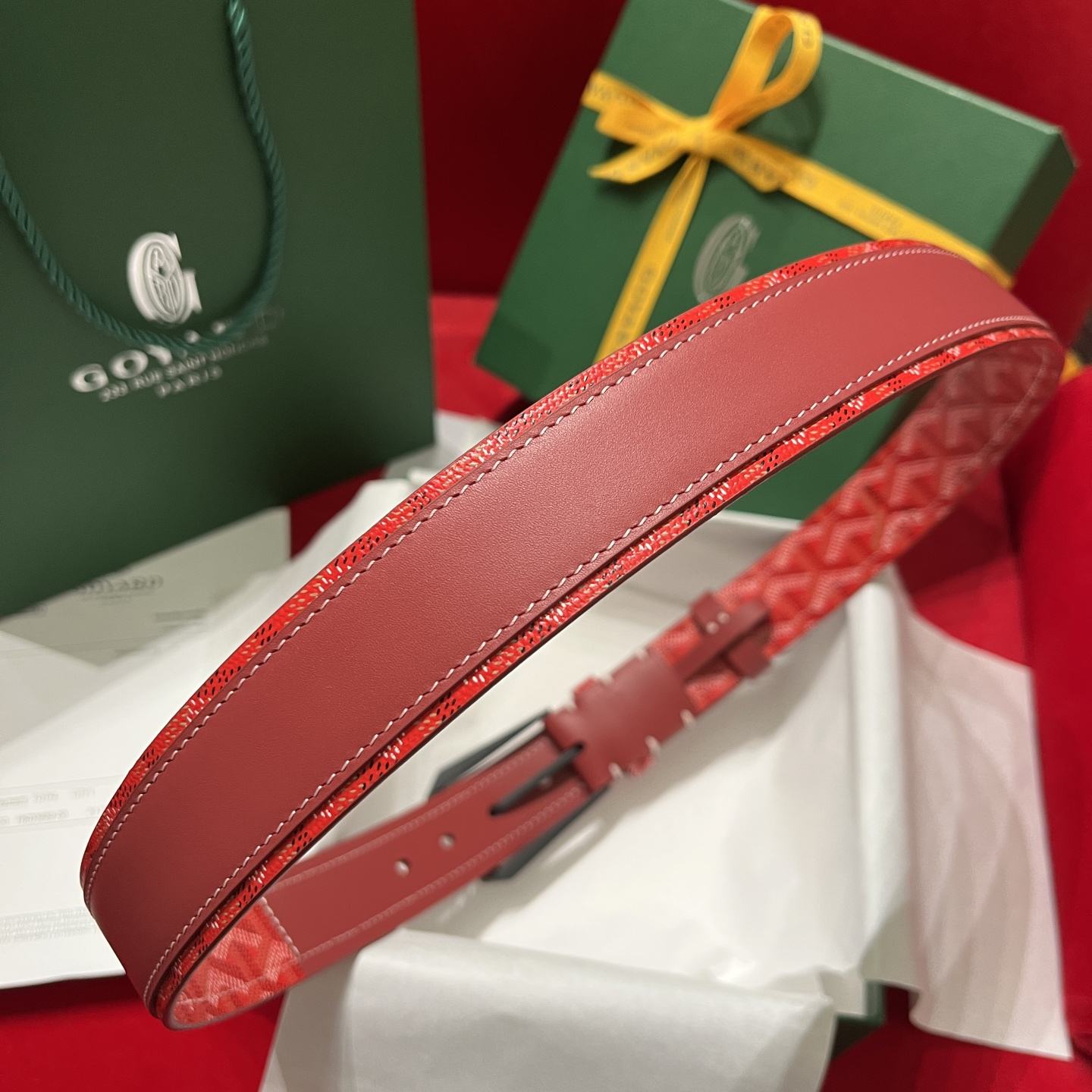 Goyard Belt – 35mm