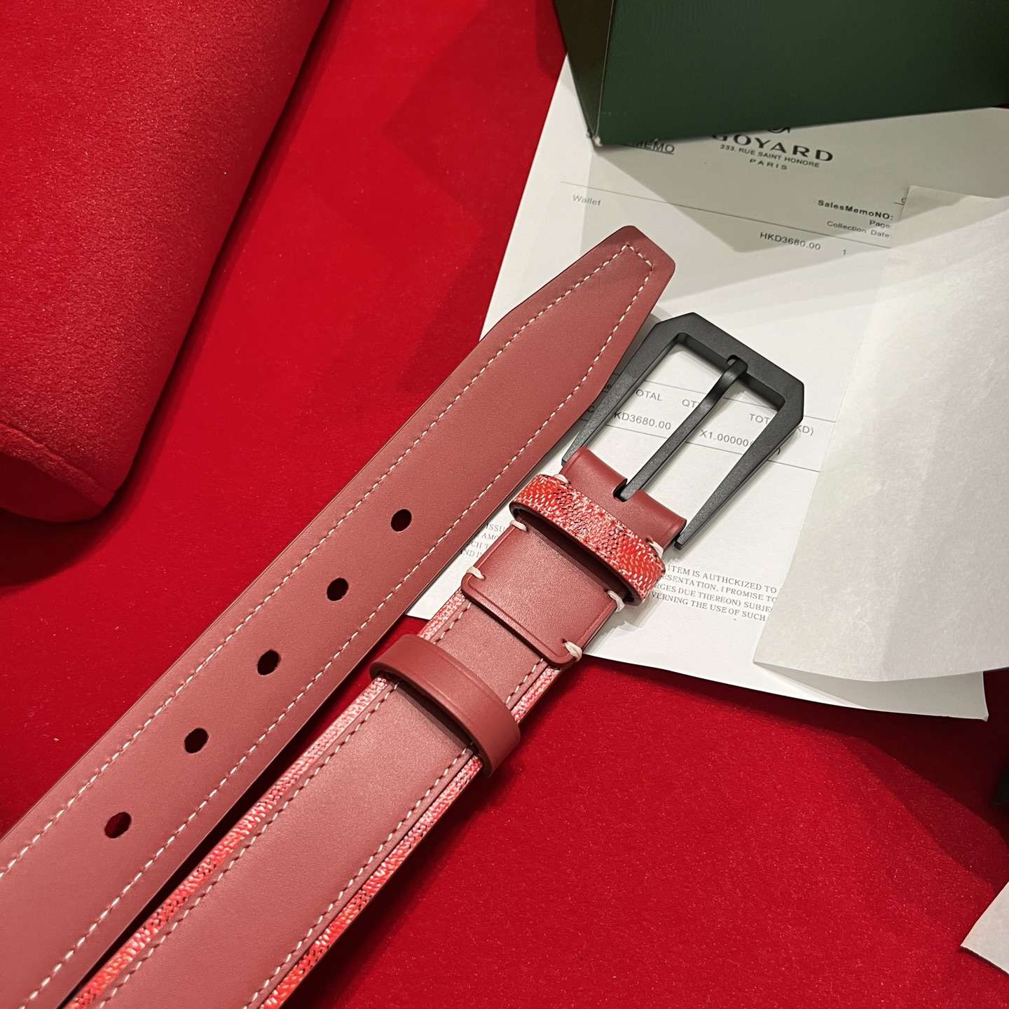 Goyard Belt – 35mm